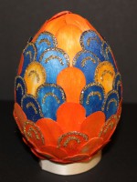 12cm-es Hímestojás